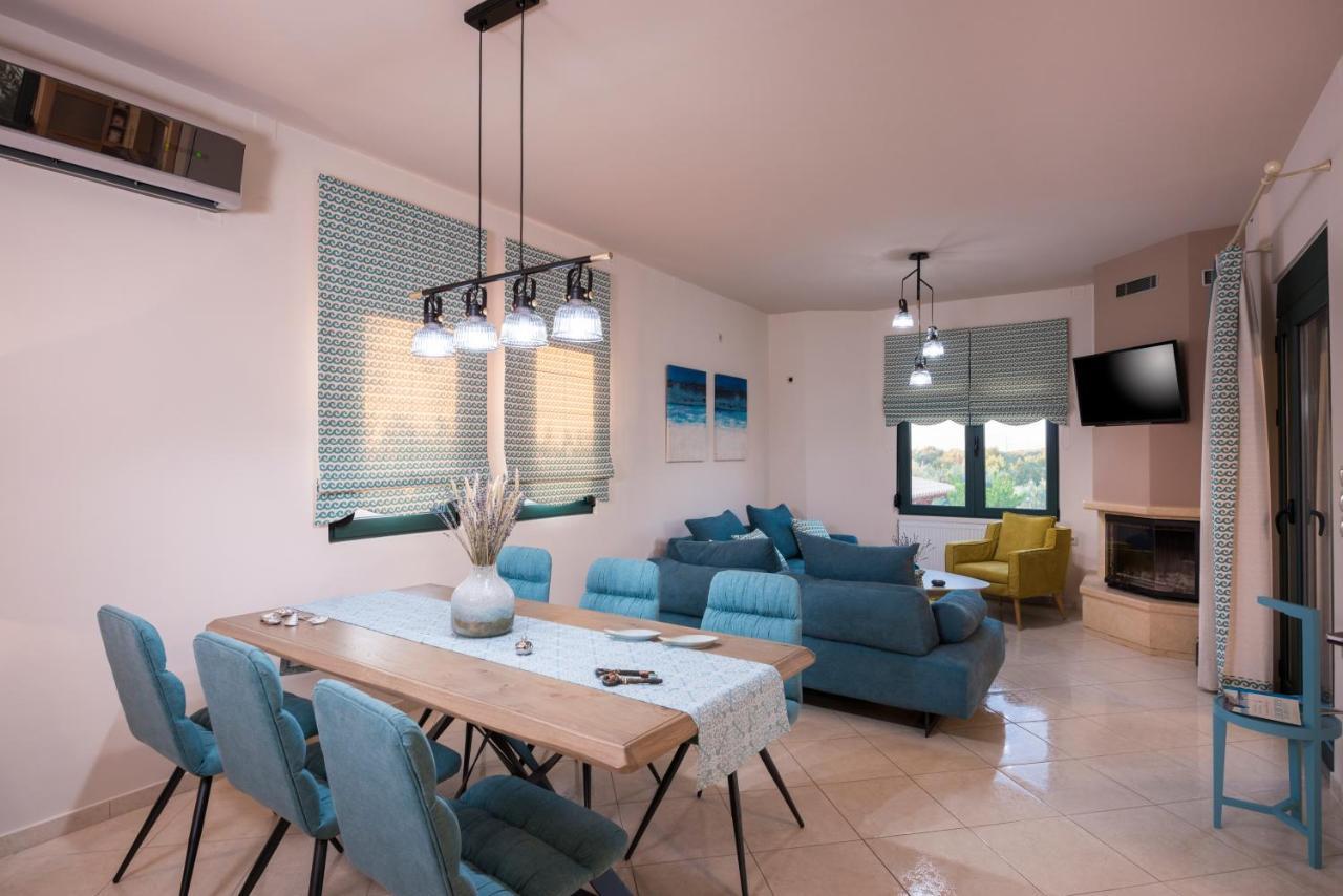 Antonia Blue Villa Mourniai Exterior photo