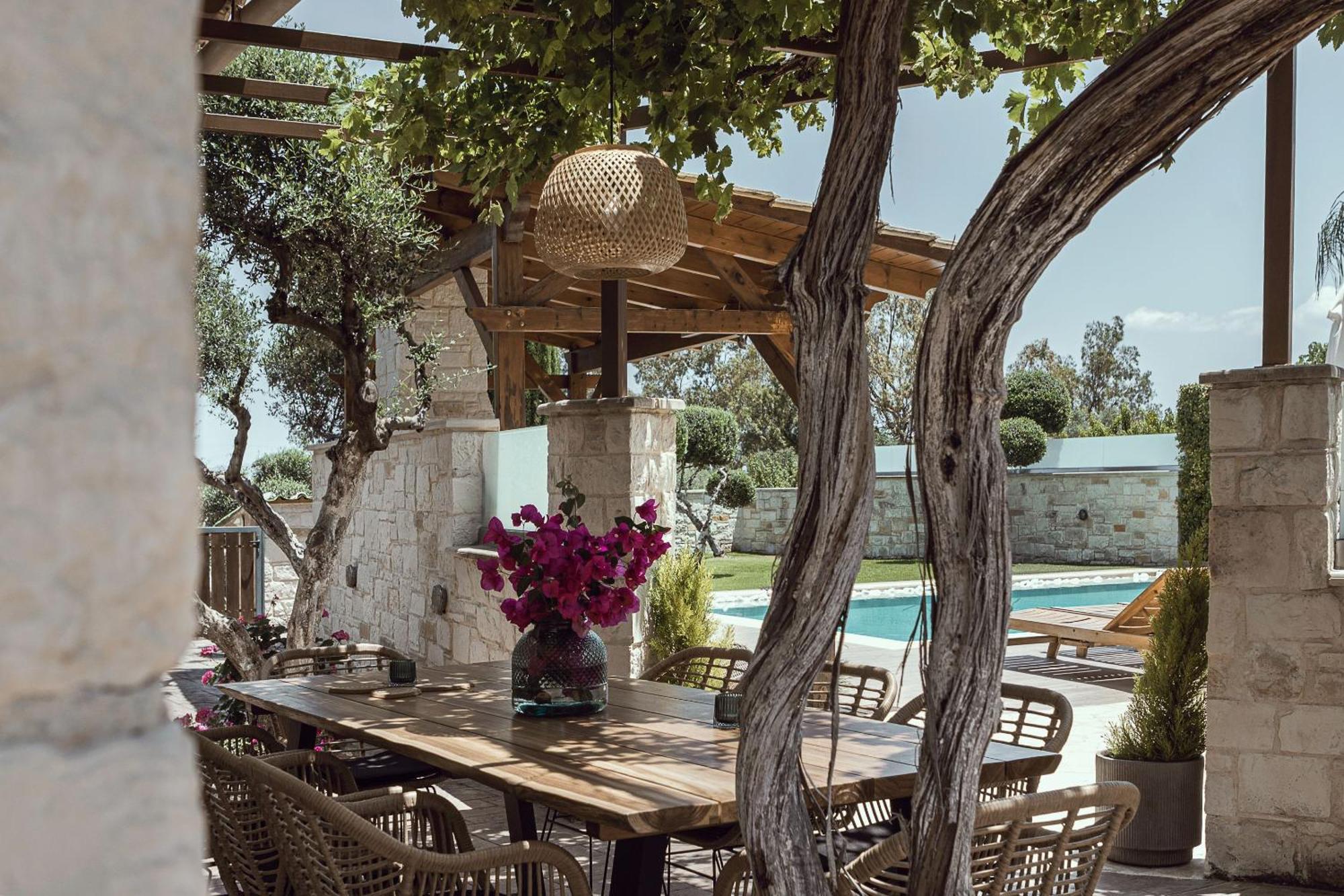 Antonia Blue Villa Mourniai Exterior photo